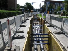 Anschluss an das Fernwärmenetz