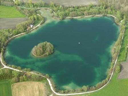 Waldschwaigsee Luftbild