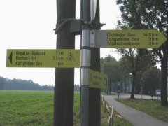 Radwege Beschilderung Radwege Beschilderung