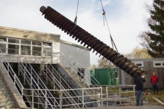 Zulaufschnecke Kläranlage