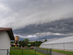 Starkniederschläge Kläranlage 2010