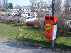 Hinweis für Hundebesitzer-Hundetoiletten