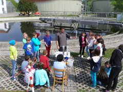 Besuch Kläranlage 2014