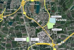 Wirtschaftsstandort Übersichtskarte