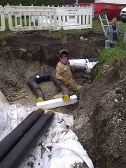 Trassenarbeiten Nikolaus-Lenau-Straße