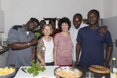 Auf den Geschmack gekommen - Mit Flüchtlingen kochen Auf den Geschmack gekommen - Mit Flüchtlingen kochen