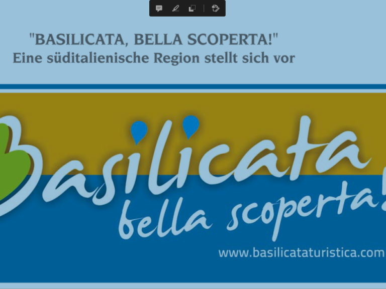 Basilicata - Eine süditalienische Region stellt sich vor