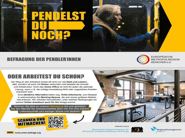 Flyer Pendlerbefragung EMM