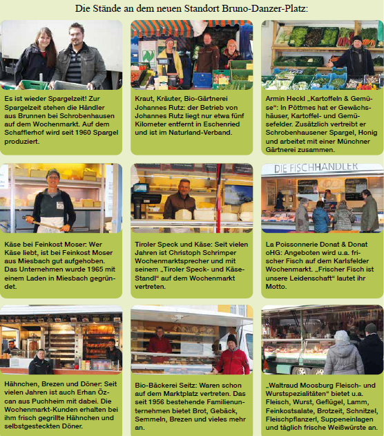 Karlsfelder Wochenmarkt_Stand März 2023 - Übersicht der Stände