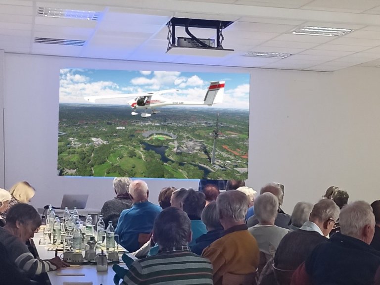 Im virtuellen Flieger über den Heimatraum