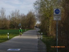 Informationen zur Fahrradstraße „Alte Bayernwerkstraße“