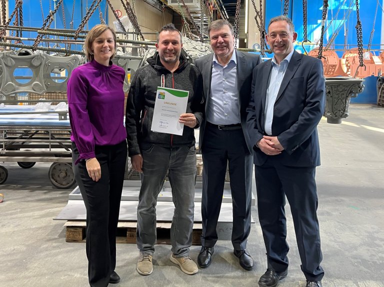 Firmenbesuch Kiesmüller