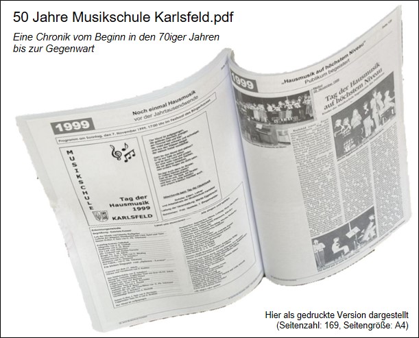 Musikschule Karlsfeld Bild der Broschüre