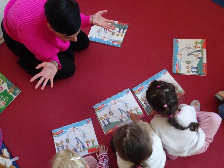 Im BRK-Kinderhaus Schatzinsel ist einiges los