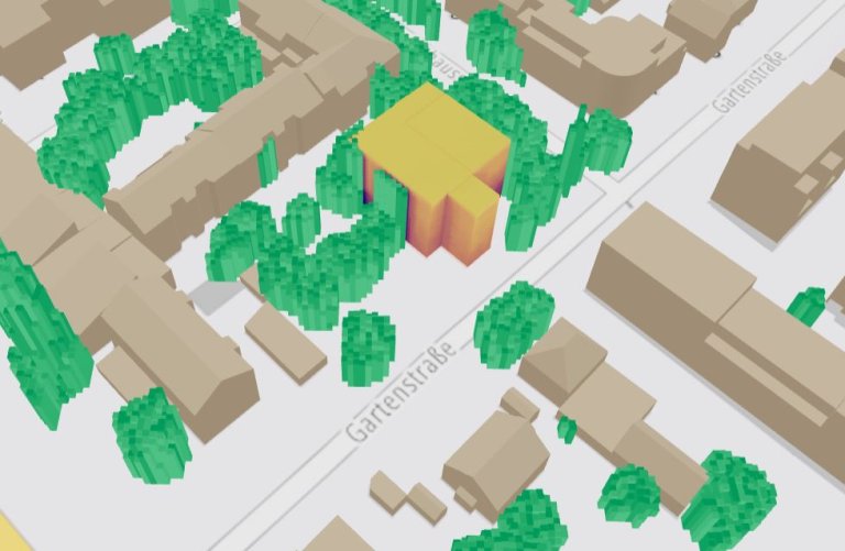 Beispielbild Solarkataster OpenPV