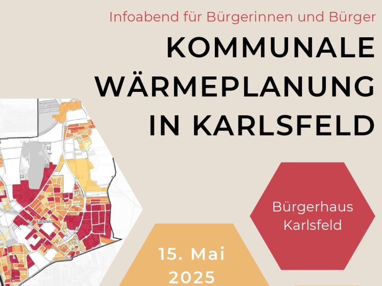 Kommunale Wärmeplanung - Infoabend