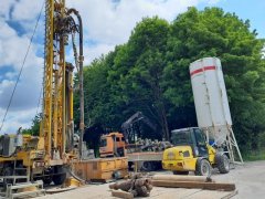 Die Erstellung des neues Tiefbrunnens 6