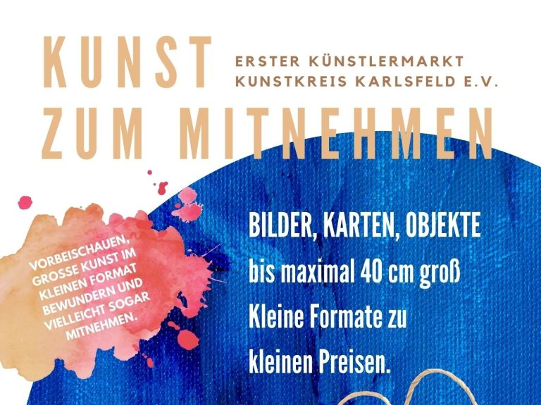 Kunst zum Mitnehmen - im kleinen Format