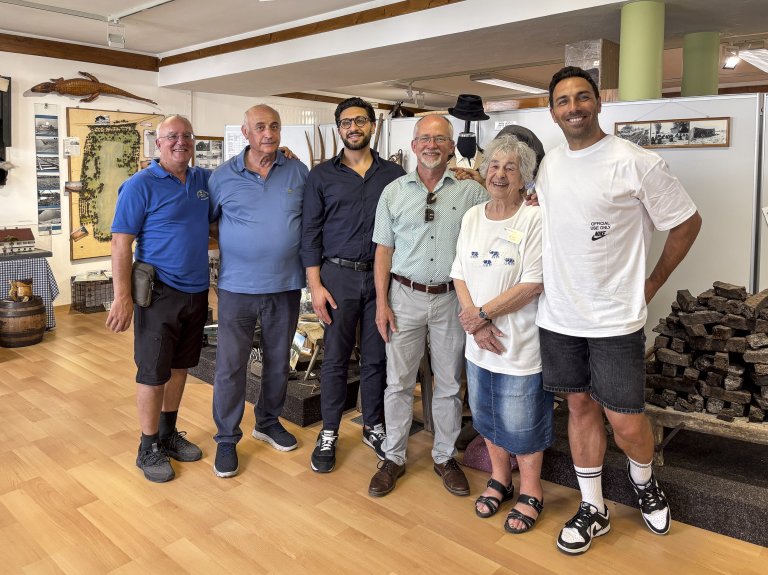 Gäste aus Muro Lucano zu Besuch im Heimatmuseum