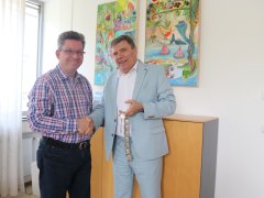 Herzlich willkommen Erster Bürgermeister! Herzlich willkommen Erster Bürgermeister!